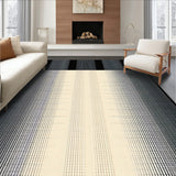 Stylish Black & Beige Woven Area(Black)
