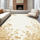Dreamy Savanna With Neutral Toned Wildlife Illustrations For Play(Beige)