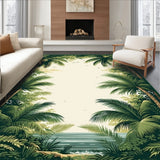 Tropical Green Tones(Beige)