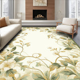 Floral Sage Area Easy Clean(Beige)