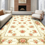 Delicate Cream Petal Motif(Beige)