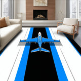 Modern Aviation Graphic Aesthetic(Blue)