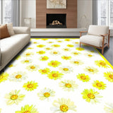 Charming Floral Yellow Accents(Yellow)
