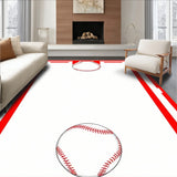 Vibrant Retro Athletic Design(White)