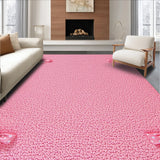 Ultra Soft Area Rug, Non Slip, Stain Resistant, Washable Area Rugs for Living Room, Bedroom, Preppy Pink Non-Slip Bathroom Decor(Pink)