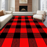Buffalo Check Farmhouse Decorative(Red)
