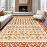 Artisan Mosaic Tile Deck Embellishment(Orange)