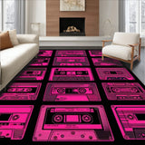 Whimsical Retro Sound Wave Style(Black)