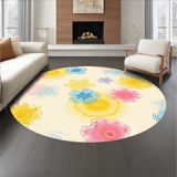 Abstract Watercolor Brushstroke Artistic Symphony(Yellow)