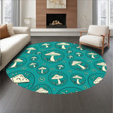 Enchanted Forest Mushroom Cluster with Fairy Ring Botanical (Beige) - ODIKA