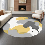 Abstract Brushstroke Watercolor Splatter Modern Canvas Artistry(White)