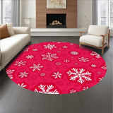 Yuletide Pathway Adornment Seasonal Household Embellishment(Red)