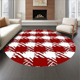 Buffalo Checkered Holiday Entrance Decoration(Red)