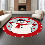 Frosty Wonderland Magical Snow Globe Decorative Accent(Red)