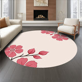 English Garden Chinoiserie with Hand Painted Cherry Blossom Sprays(Pink)