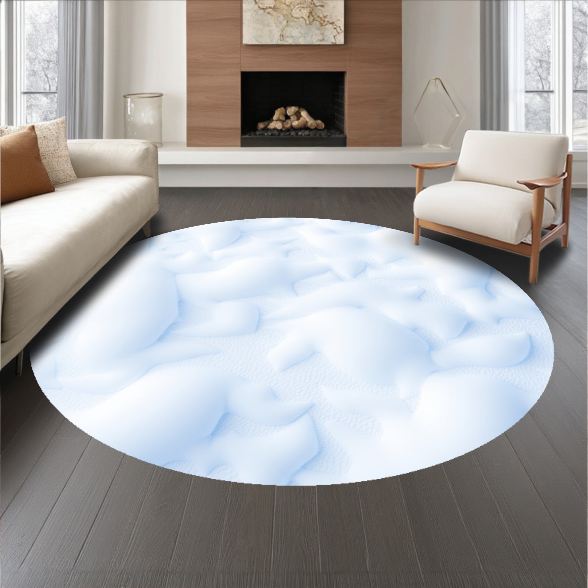 Heavenly Plush Dream Floating Aesthetic Ethereal Touch(White)