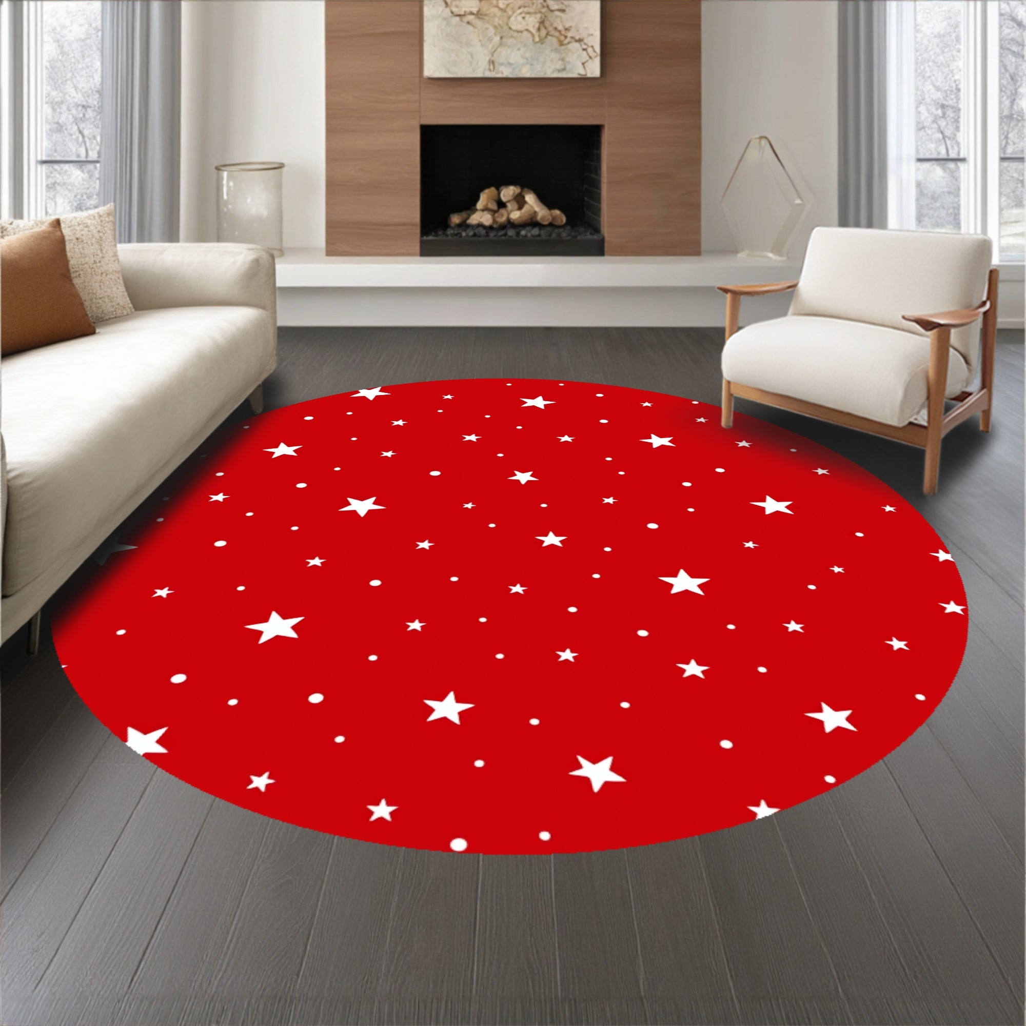 Enchanted Winter Wonderland Starlight(Red)