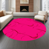 Wavy Ripple Harmonious Tranquil Mesmerizing Captivating Alluring (Pink)