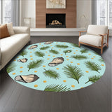 Merry Nautical Shells and Pine Sprig Composition(Beige)