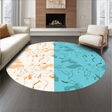 Celestial Horizon Abstract Waterfall Cascade Symphony (Beige) - ODIKA