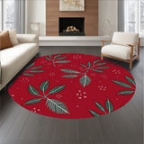 Frosty Pinecone Magical Entryway Embellishment(Red)