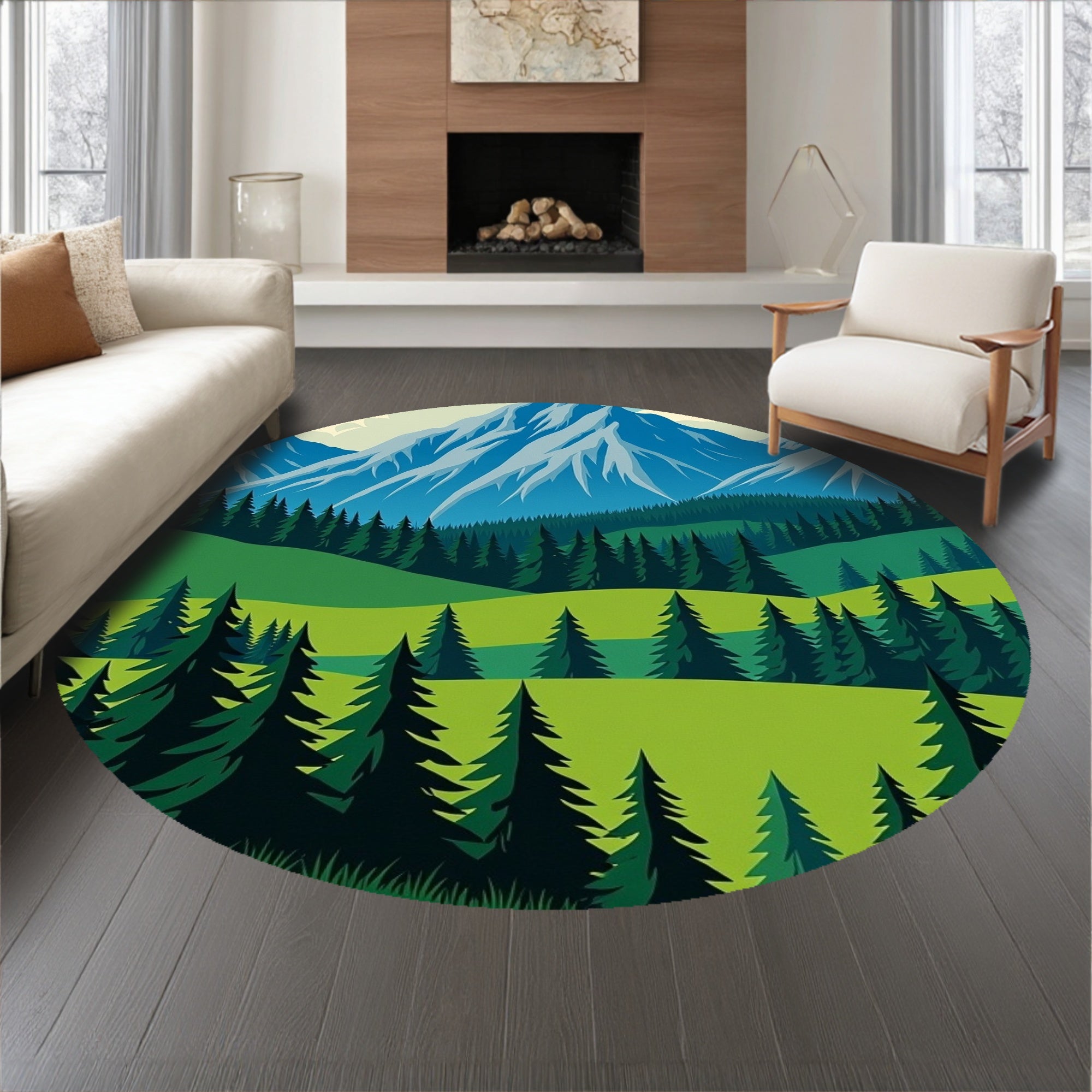 Mountain Horizon Artisan Collection(Blue)