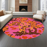 Autumn Jungle Wilderness Sunset Scenery(Pink)