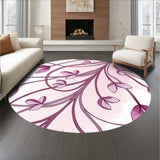 Bloom Cascade Featuring Interlocking Petal Ribbons(Purple)