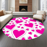 Playful Mosaic with Whimsical Interlocking (Pink)