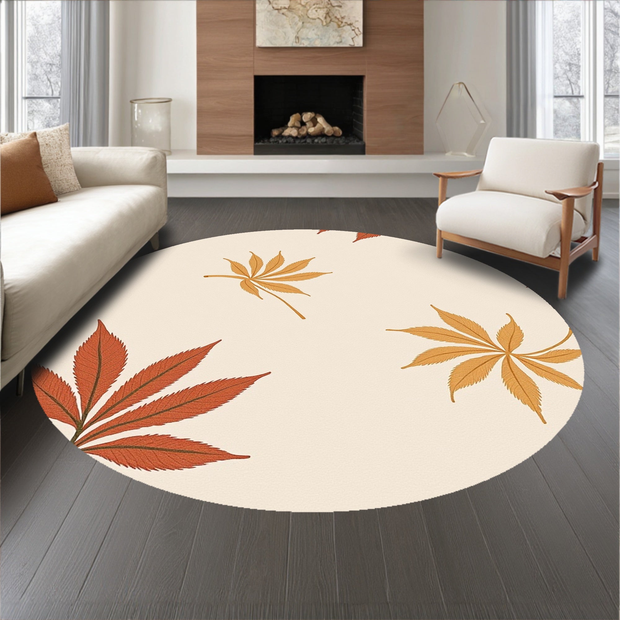 Whispering Wind Fallen Leaves Arch Accessory(Beige)