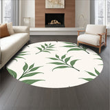 Abstract Botanical Motifs with Distressed Finish (Green)