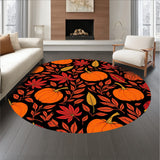Harvest Festival Pumpkin Maple Autumn Symphony(Black)