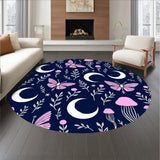 Celestial Moth with Mystical Mushroom Constellation Area(Pink)