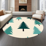 Nordic Spruce Elegant Jolly Hearth Adornment(Beige)