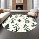 Yuletide Fir Decorative Pathway Centerpiece With Seasonal(Ivory)