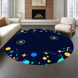 Celestial Journey Starry Night Astronomical Wonder (Yellow)