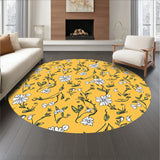 Elegant Botanical Tapestry Artisan Creation (Yellow)