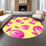 Abstract Petal Symphony Modern Artistic Impression(Yellow)
