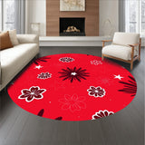 Starlight Blossom Joyful Celebration Contemporary Artistic(Red)