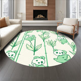 Enchanted Forest Panda Adventure Decorative(Green)