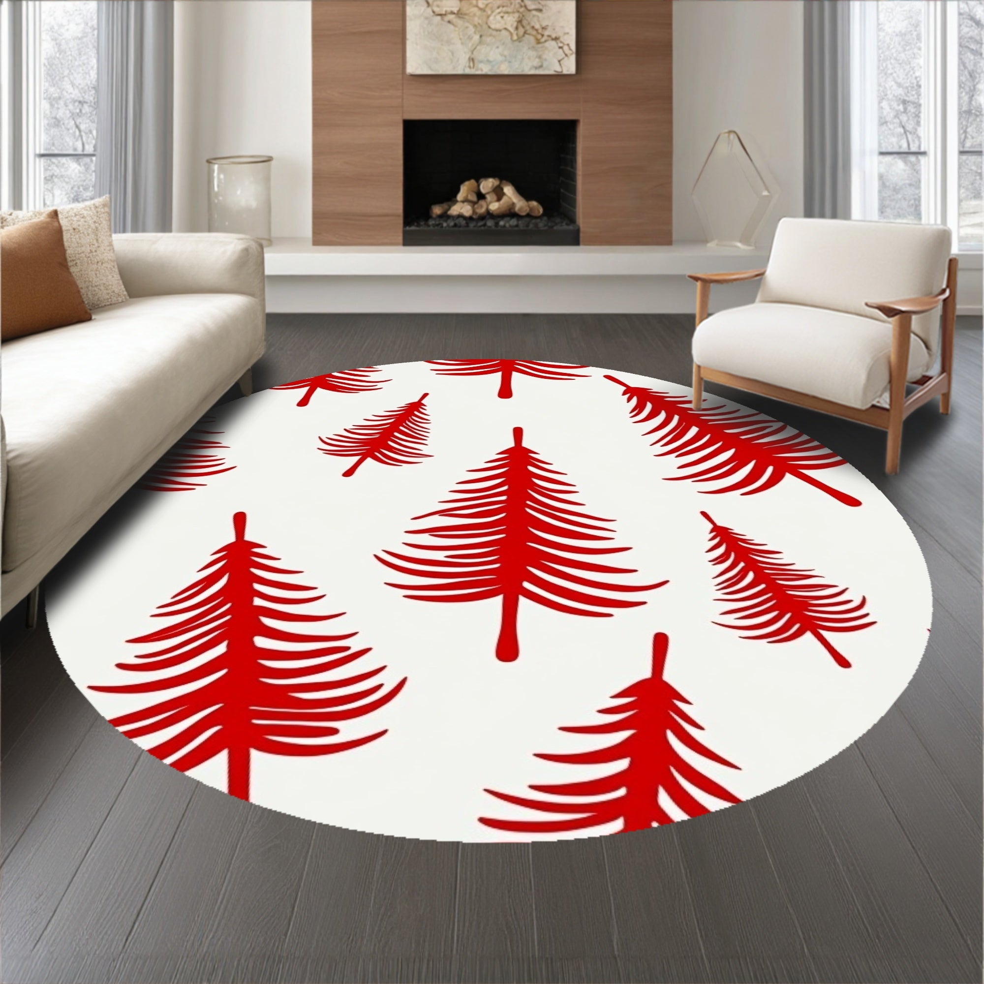 Enchanted Fir Passage(Red)