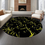 Mineral Artistic Statement Decorative Accent (Yellow)