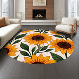 Harvest Festival Bloom Collection Artistic Tapestry(Yellow)