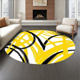 Artistic Abstract Brushstroke Modern Ultrasoft (Yellow)