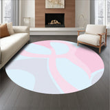 Moody Boho Abstract Featuring Pastel Shapes and Lines (Pink) - ODIKA