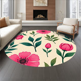 Botanical Garden Heirloom Jewel Toned Artistic Statement(Pink)