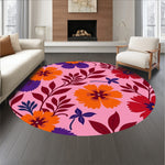 Sunset Hibiscus Floral Statement (Pink) - ODIKA