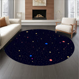 Starry Night Sky Dreamy Celestial Decorative Accent (Yellow)