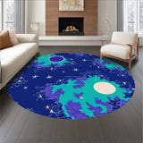 Enchanted Mystical Universe Celestial Wonder Twinkling Dreamscape(Blue)