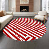 Cane Stripe Spiral Whimsical Holiday Charm(Red)